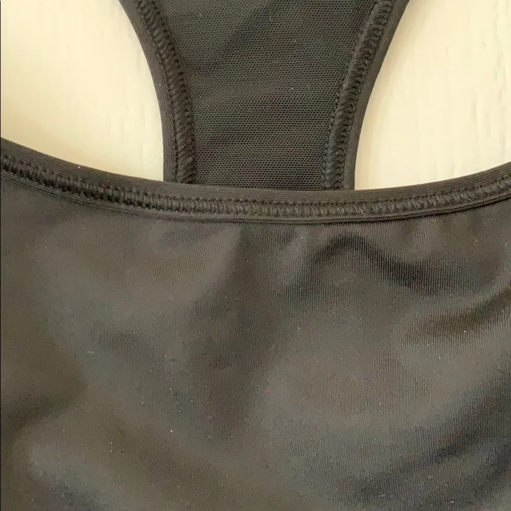 NWT VICTORIA’S SECRET VSX Black Racerback Body-Wick Sports Bra - Picture 5 of 13
